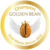 Golden Bean Sticker Gold